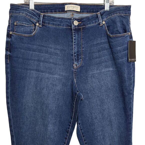 Eloquii Slim Bootcut Jean Size 18 - Picture 4 of 12